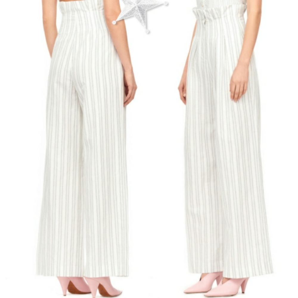 Rebecca Taylor Corset & High Waisted Linen Set - Picture 3 of 4